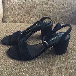 Charles David Black Heels